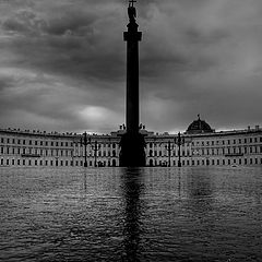 photo "Palace Square under water"