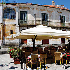 photo "Caf&#233; em Ravello - It&#225;lia"