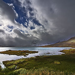 photo "First snow in the mountains"