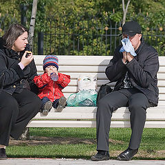 фото "При своих делах."