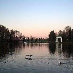фото "Сумерки на тихом озере"