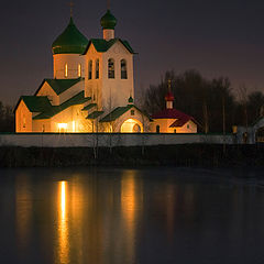 фото "Церковь. Ночь. Санкт-Петербург"