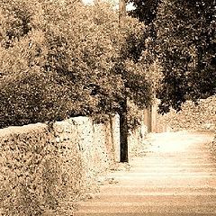 photo "little walls in the coutryside"