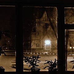 фото "с вечернего окна"