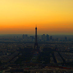 photo "Dusk over Paris."