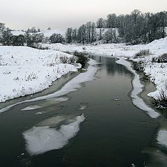 photo "River Protva in december"