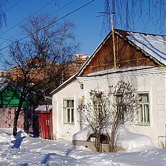 фото "Городок под снегом"