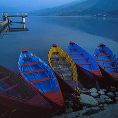 photo "Boats in Nepal"