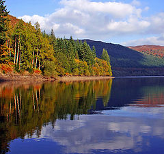 фото "Lake Vyrnwy, North Wales"