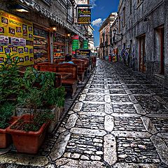 photo "Morning. Girl. Cafe."