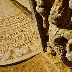 photo "A Guard stone @ Jaya Sri Maha Bodhi"