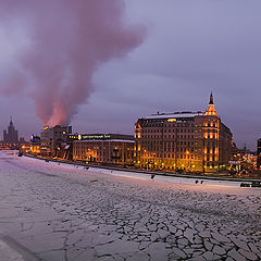 фото "Большой Москворецкий мост. Раушская наб."