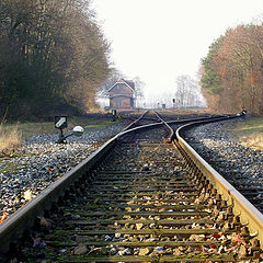 photo "Lonely border station"