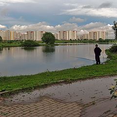 фото "Ловля рыбы после дождя (2)"