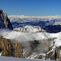 фото "Вид с Sass Pordoi #2, 2950m"