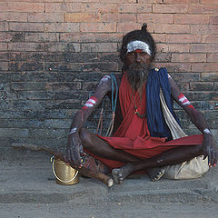 photo "Holy man in Nepal"