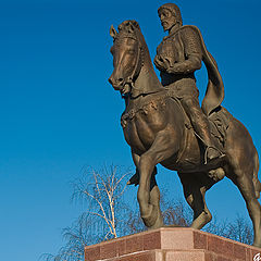 photo "Monument to prince Oleg of Ryazan"