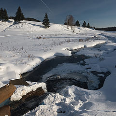 фото "Речка в снегах"