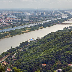 photo "Danube with Leopoldsberg"