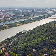 photo "Danube with Leopoldsberg"