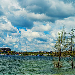 photo "Clouds over Sevan"