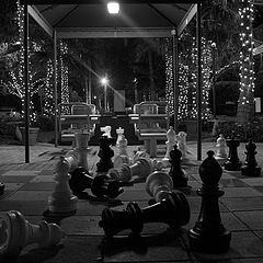 photo "The Night Game of Chess"