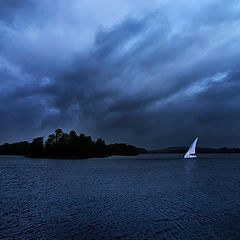 photo "Lonely sail."