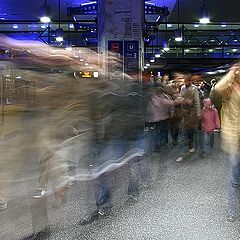 photo "Recently, in the subway station ..."