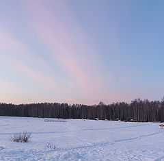 photo "Snow and clouds"