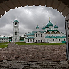 photo "Kind from a gate of a Svirskiy's monastery"