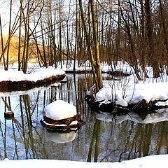 photo "Spring has come, the rivers the way ..."