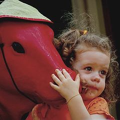 фото "me and my red friend"