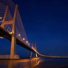 фото "Bridge Vasco da Gama Lisbon"