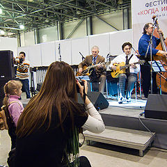photo "Musicians and photographers"