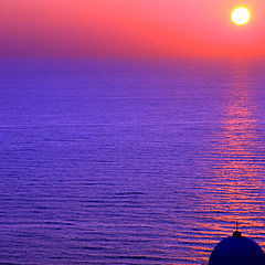 фото "Sunset on the Mediterranean Sea"