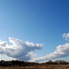 фото "Пейзаж с облаками"