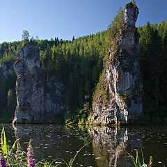 фото "Чусовая, скала Камень Столбы / 0162_0048"