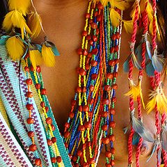 photo "Details of indigenous clothing..."