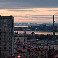 photo "Polar Day steals in the Arctic ..."