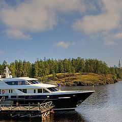 photo "Valaam. A kind on the Monastic bay"