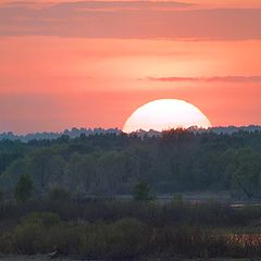 photo "The sun goes to bed"