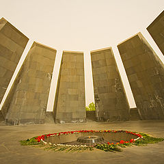 photo "Yerevan - Memorial of Armenian Genocide"