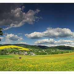 photo "Spring over the village"