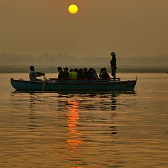 photo "Sunrise on Ganges"