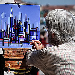 photo "The painter"