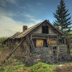 фото "избушка, избушка! повернись ко мне передом, к лесу задом..."