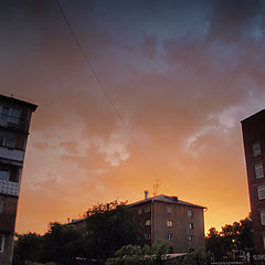 фото "Необычайное атмосферное явление в г. Кемерово"