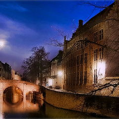 фото "Ночной Brugge."