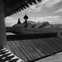 photo "Shadows of Solovetski fortress"