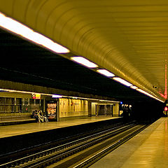 фото "Waiting for the last train"